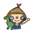 洋蔥人與她的小恐龍-日常生活篇