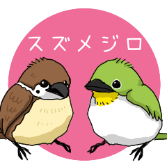 Sparrows &white-eye2