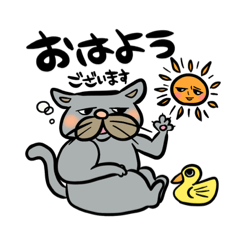 Yoshie's sticker(cat's greetings)