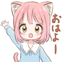Cat-eared girl Irohaneko
