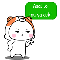 Bocil cosplay kucing : Animated