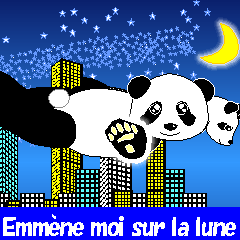 Love Love Panda in French!