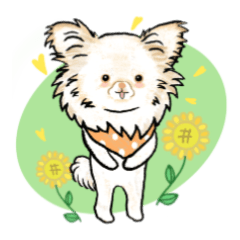 Chihuahua's Tororo-chan sticker 2nd