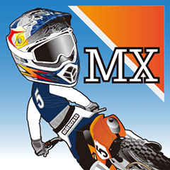 Motocross Sticker KT