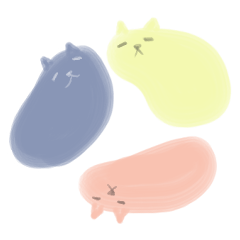 colorful meow meow