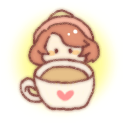 Coffee fairy mocha Sticker