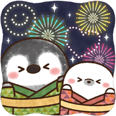 Pastel Penguin Pop-Up Fireworks festival