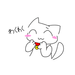 謎ネコのスタンプ