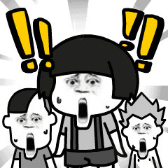 MOGUTOU Family Animated Stickers 9