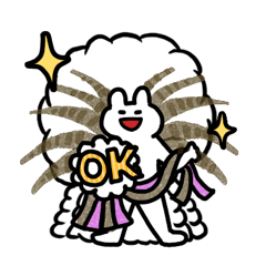 Usataro loves Kageki Sticker