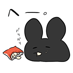 Mochi Rabbit Black [Dull]