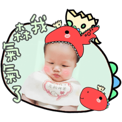 可愛的瀚寶恐龍