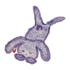 むらさきウサギ