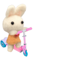 (Move)Fluffy rabbit(Daily words)