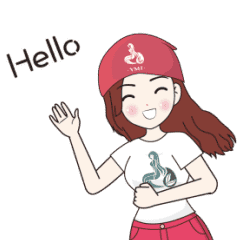 Sports girl daily stickers