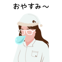 Shinyano coffee break's "Numa" sticker