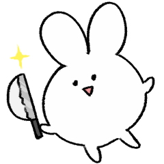 Mean & Evil White Rabbit