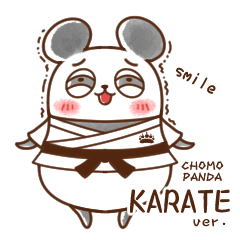 CHOMO PANDA(KARATE01)English