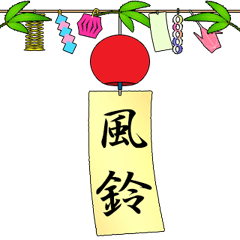 Wind chimes and Tanabata