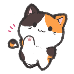 A little fluffy cats