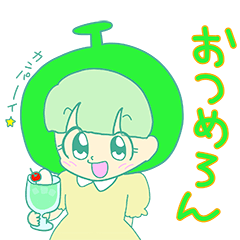 Melon Yamaguchi Sticker
