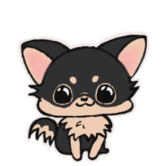Chihuahua Wachi  sticker1