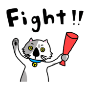 Cute Cat TEN's Stickers 2