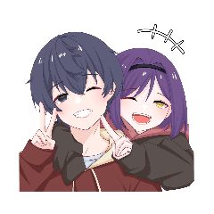 Couple in Hoodie