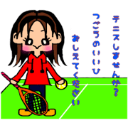 tennisGirl.Love.Transparent ver.
