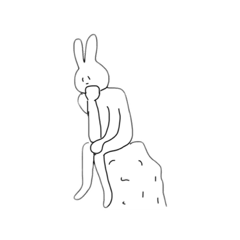 The Thinker (Rabbit)