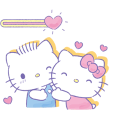 Romantic Hello Kitty Line Stickers Line Store Romantic Hello Kitty Line Stickers Line Store