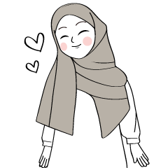 Hijab minimal line
