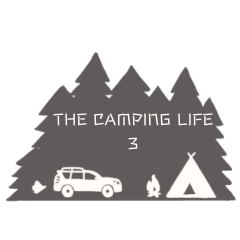 THE CAMPING LIFE  sticker 3