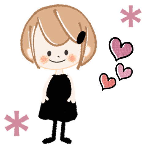 背景動起來♥大人可愛♥簡單女孩貼圖