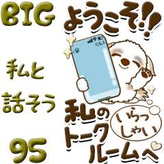【Big】シーズー犬 95『私と話しよ！』
