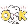 【日文版】Basic Daily Snoopy Stickers