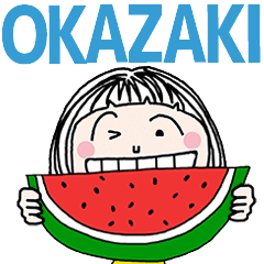 For OKAZAKI!! * SUMMER MoveSticker *
