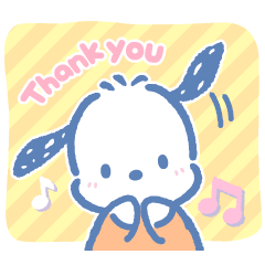 Pochacco สติกเกอร์น่ารักใช้งานง่าย