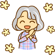 Pretty Woman With Grey Hair