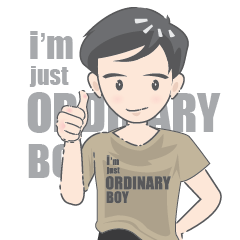 I'm just an ordinary boy