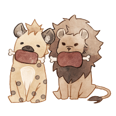 Lion and hyena English ver
