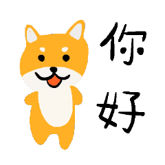 Shiba Inu dog friend