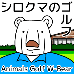 Animal's Golf White Bear