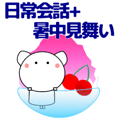 MARUmaruSHIRO cat summer
