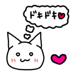 YURUKAWA omochi cat Sticker