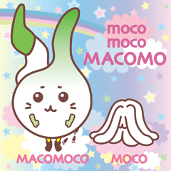 Makomodake Fairy MACOMOCO sticker
