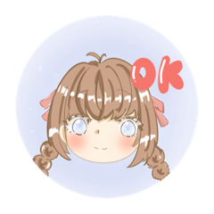 可愛人物的貼圖