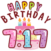 Happy Birthday Cake July 17 to 31