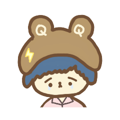 戴著大帽帽的小熊仔