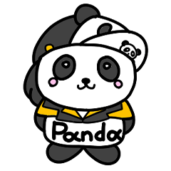 Echi panda stamp